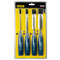 Stanley STA016129 Bevel Edge 4 Piece Wood Chisel Set