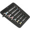 Wera 6000/6002 Joker 6 Set 1 Set of Ratcheting Combination/Double Open-Ended Wrenches, 6pc