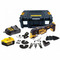 DeWalt DCS355P1 18V XR Brushless Multi-Tool with Accessory Kit (1 x 5.0Ah Battery and Case)