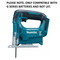 Makita JV183DZ 18V G Series Li-Ion Cordless Jigsaw Naked