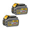 DeWalt DCB546 18V/54V Flexvolt 6.0ah Li-Ion Batteries (Twin Pack)