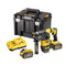 DeWalt DCH333X2 54V XR Flexvolt Brushless 3-Mode Hammer Drill Kit (2 x 9.0Ah Batteries, Charger & Case)