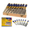 Marples 10507958 8 Piece Striking Cap Wood Chisel Set in Wooden Case (1/4