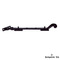 0857 Kirkpatrick Antique Scroll Casement Stay