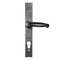2461 Kirkpatrick Black Antique Lever/Lever Handle