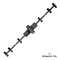 5135 Kirkpatrick Espagnolette Bolt (Lockable)