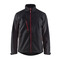 Blaklader 4950 Softshell Jacket Black/Red - Select Size 
