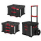 Milwaukee 3 Piece Packout Bundle - 4932498651 Packout Rolling Drawer, 4932472130 3 Drawer Tool Box & 4932472129 2 Drawer Tool Box