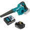 Makita LXT 18v DUB185RT Garden Leaf Blower Li-Ion + Nozzle + Battery + Charger
