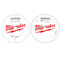 Milwaukee 4932479576 CSB 254mm x 30mm Circular Saw Blades for Mitre Saws Twin Pack - 60T & 80T