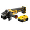 DeWalt DCG405N 18V XR Brushless 125mm Angle Grinder (Body Only) & DCB184 5.0Ah Battery 