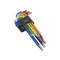 Sealey AK7193 TRX-Star Key Set 9pc Colour-Coded Long