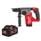 Milwaukee M18FHX-0X 18v Fuel 4 Mode SDS+ Hammer Drill Naked in Case & M18HB8 8ah High Output Battery