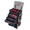 Milwaukee X PTM 3 Piece Packout Bundle - Trolley Box On Wheels, 3 Drawer Box, Deep Organiser 