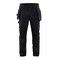 Blaklader 1720 Craftsman Trousers 4-Way Stretch Black - Select Size