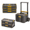 Dewalt TOUGHSYSTEM 2.0 3 Piece Set - DS450 Rolling Case, 2 Drawer Organiser Case & 3 Drawer Organiser Case 