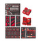 Milwaukee 4932499475 244pc Industrial Master Foam Insert Set 