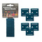 StealthMounts 6 Pack 12mm Spacer Blocks for Tool Mounts - Blue