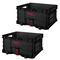 Milwaukee 4932471724 Packout Crate Twin Pack