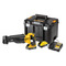 Dewalt DCS386H2T 18v XR Brushless Reciprocating Saw Kit - 2 x 5.0ah Powerstack Batteries