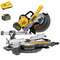 DeWalt DCS727T2 54V XR Flexvolt 250mm Double Bevel Slide Mitre Saw Kit - 2 x 6ah Batteries