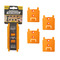 StealthMounts 4 Pack Tool Mounts for DeWalt XR / Flexvolt Tools - Yellow
