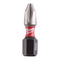 Milwaukee 4932472037 25 Piece 25mm PH2 Impact Bits