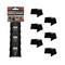 StealthMounts 6 Pack Battery Holders for Milwaukee M12 Batteries - Black
