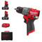 Milwaukee M12FPD2-602X 12v Fuel NEW GEN Combi Drill Kit - 2 x 6.0ah Batteries