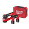 Milwaukee M12FSDR75-202B 12v Fuel 75mm Random Orbital Sander Kit - 2 x 2.0ah Batteries