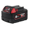 Milwaukee M18B5 18V 5.0Ah RedLithium-Ion Battery