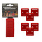 StealthMounts 6 Pack 12mm Spacer Blocks for Tool Mounts - Red