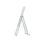 Zarges 48982 Light Trade Combination 3 Part Ladder 3 x 9 Rungs