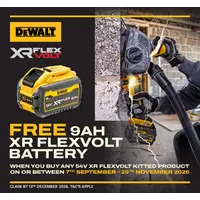 Dewalt DCMAS5713X1 54v XR Flexvolt Split Boom with Trimmer Attachment Kit - 1 x 9.0ah Battery