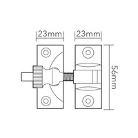 BFB Non-Locking Brighton Fastener