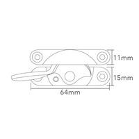 1825L Lockable Fitch Fastener