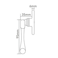 CBEBULB Celtic Bulbend Espag Window Handle