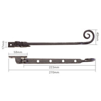LAM/FF90 Lamorak Monkeytail Casement Stay