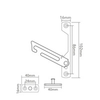 Non-Locking Window Restrictor