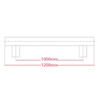 CON/BAR Concept T-Pull Bar Handle