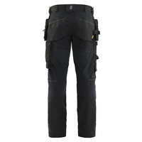 Blaklader 17501 Craftsman Trousers with Stretch Black - Select Size