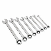 Sealey S0984 8pc Imperial Combination Ratchet Spanner Set 