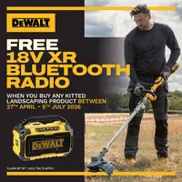 Dewalt DCMPH566P1 18v XR Pole Hedge Trimmer 25mm Gap Kit - 1 x 5.0ah Battery