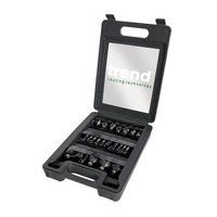 Trend SET/SS24X1/4TC 24 Piece Router Cutter Starter Set 1/4in