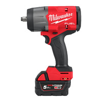 Milwaukee M18FHIW2F12-502X 18v Fuel 1/2" High Torque Impact Wrench with Friction Ring Kit