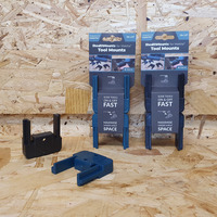 StealthMounts 4 Pack Tool Mounts for Makita 18V LXT Tools - Blue