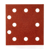 Milwaukee Sanding Sheet 115x107mm Hook and Loop - Pack of 10 - Select Grit