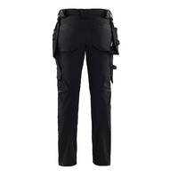 Blaklader 1720 Craftsman Trousers 4-Way Stretch Black - Select Size