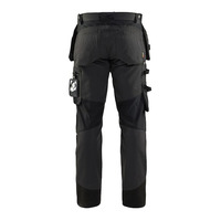 Blaklader 1554 Craftsman Trousers with Stretch Dark Grey/Black - Select Size