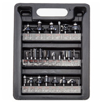 Trend SET/SS24X1/4TC 24 Piece Router Cutter Starter Set 1/4in
